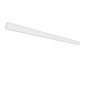 Angled crown moulding. Finished on front and bottom.